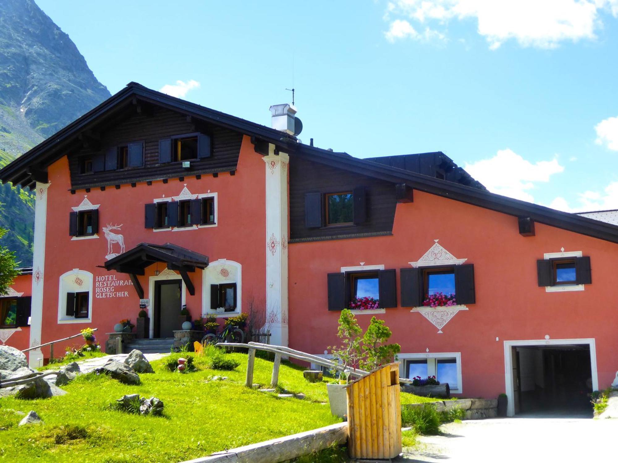Hotel Roseg-Gletscher Pontresina Exterior photo